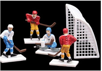 Cake Decorating Kit Cupcake Decorating Kit (Hockey Player And Goal Set (6 Players And 2 Goals))