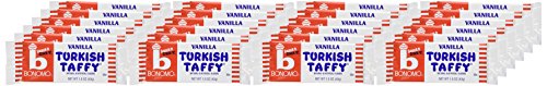 Bonomos Turkish Taffy - Vanilla, 1.5 Ounce (Pack of 24)