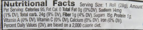 Joray Fruit Roll, Grape, 1-Ounce Units (Pack of 48)