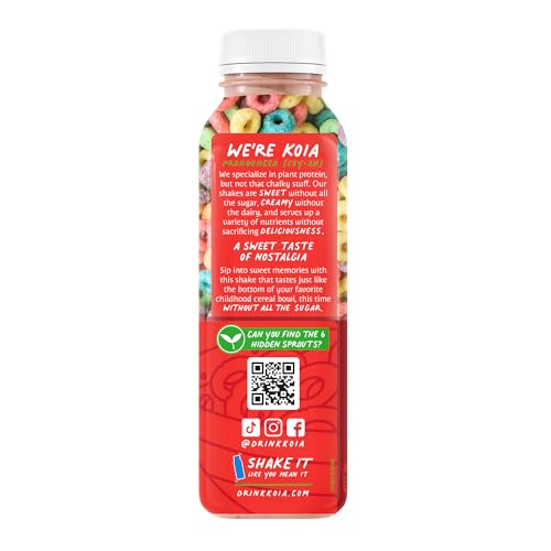 KOIA Fruity Cereal Protein Beverage, 12 FZ