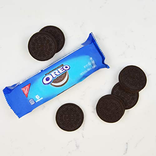 Oreo Chocolate Sandwich Cookies - Vanilla Creme, Chocolate - 2.40 Oz - 12 / Box