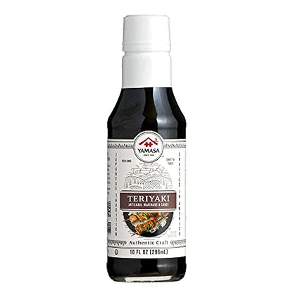 Yamasa, Artisanal Teriyaki Marinade & Sauce, Non-GMO, 10fl oz
