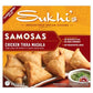 Sukhis Indian Chicken Tikka Masala Samosa Frozen Appetizer Snack with Cilantro Chutney Dipping Sauce 10oz