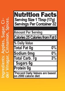 Beachsquatch Apple Butter, 19 Ounce Jar