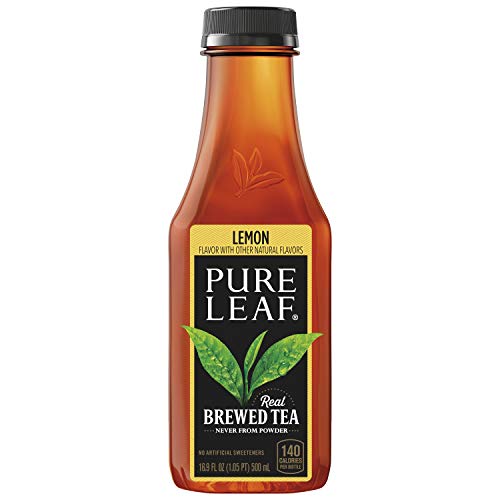 Pure Leaf Sweetened Iced Tea With Lemon, 16.9 Fl Oz (Pack Of 6)