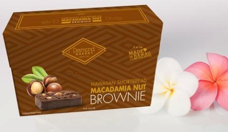 Hawaiian Shortbread Macadamia Nut Cookies, Brownie 4 Ounce (113G)