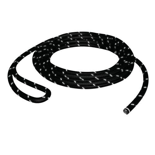 TACO Metals Taco Flex Vinyl Rub Rail Kit - Black w/White Insert