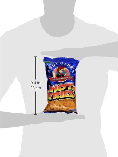 Andy Capp s Hot Fries, 3 oz, 7 Pack
