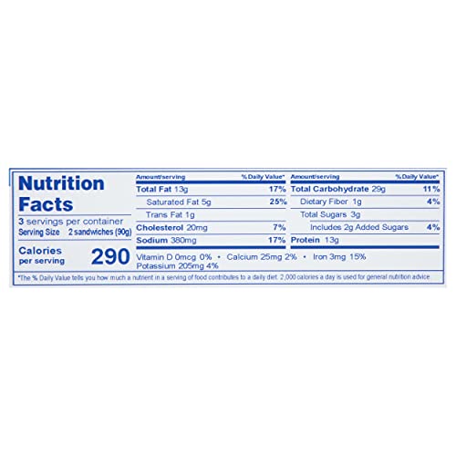 White Castle The Original Slider, 100% Beef, 6Count Hamburgers, Microwaveable 9.5 Oz. Box (Frozen)
