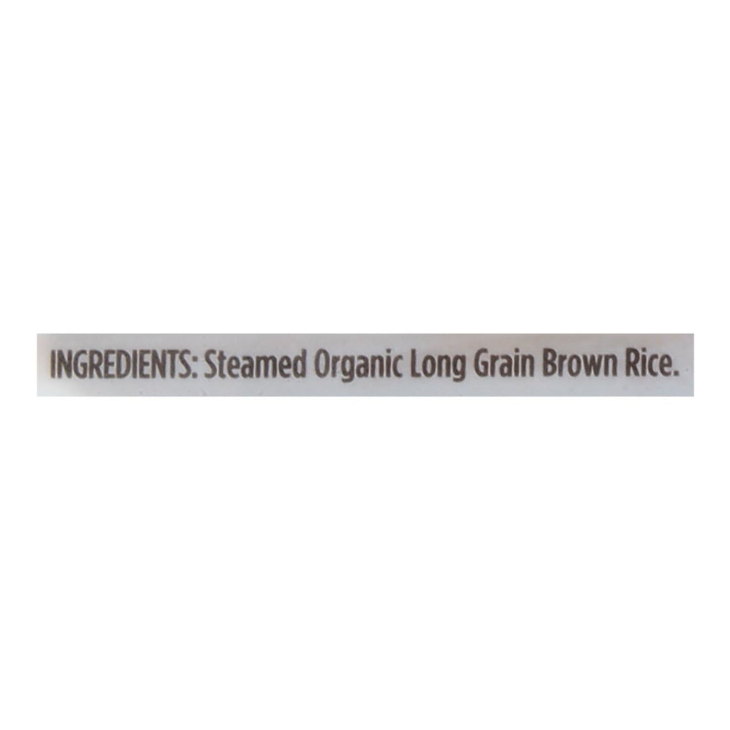 Lundberg Farms Organic Heat and Eat Long Grain Brown Rice, 7.4 Ounce - 12 per case.