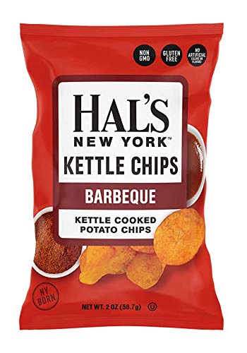 Hals New York Kettle Cooked Potato Chips, Gluten Free, 10 Flavor Variety Pack, 2 oz (Pack of 20)