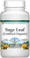 Sage Leaf (Certified Organic) Powder (4 oz, ZIN: 518706)