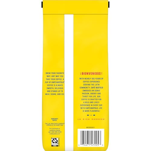Caf   Bustelo Light Roast Ground Coffee, 11 Ounce Bag
