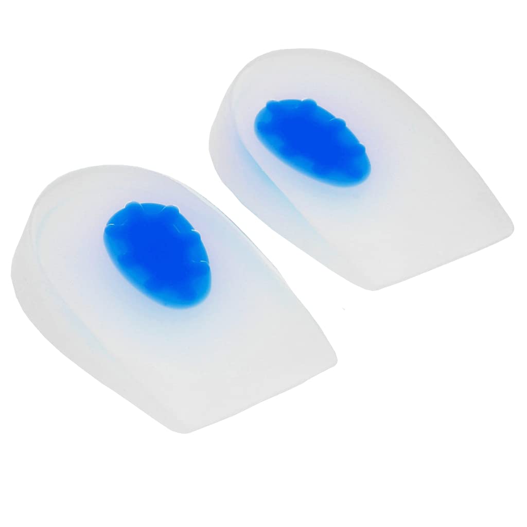 Bort 930070 Silicone Heel Spur Cushion With Soft Heel Cup, Plantar, Large.
