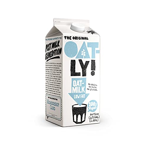 Oatly Low Fat Oat Milk, 64 oz