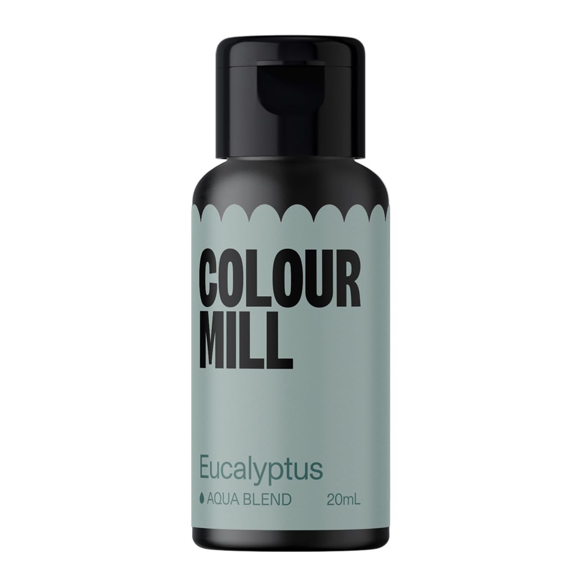 Colour Mill Aqua Blend Water-Based Food Coloring, 20ml Eucalyptus, Model CMA20EUC