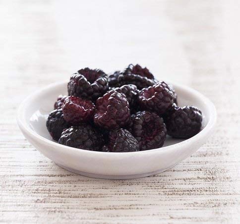 Northwest Wild Foods Fresh Frozen Black Raspberries - 9 Pound Pack for Smoothies, Pies, Jams, and Syrups