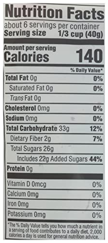 365 by Whole Foods Market Organic Dried Sweetened Cranberries, 8 OZ - Delicious Snack, No Artificial Ingredients