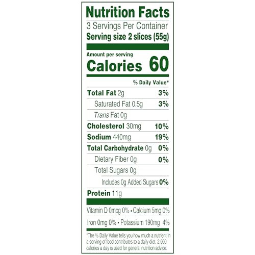 Applegate, Organic Uncured Slow Cooked Ham, 6oz