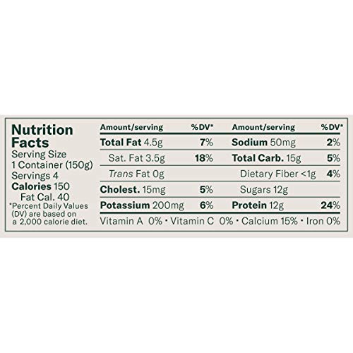 Chobani Low-Fat Greek Yogurt Coconut Blended 5.3oz 4-pack