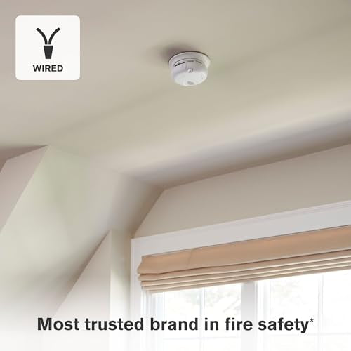 First Alert Interconnect Hardwire Smoke Alarm With Battery Backup & Voice Alerts, 6-Pack