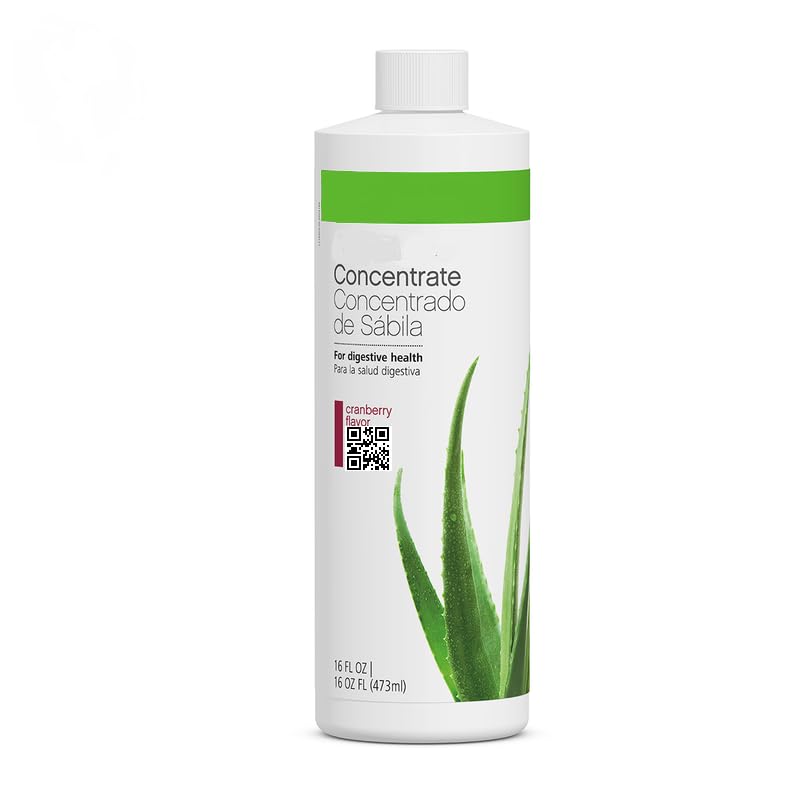 Generic Herbal Aloe Concentrate, Cranberry Flavor, 16 OZ