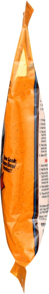 Andys Fish Breading, Red, 10 Ounces (Pack of 3)