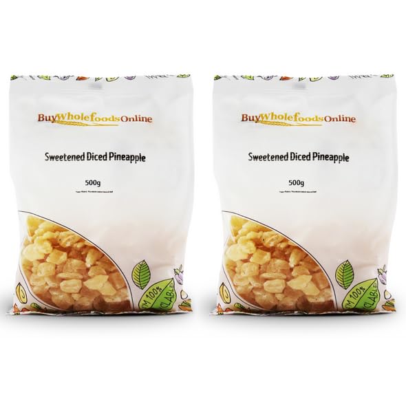 Buy Whole Foods Pineapple Diced Core W.S.10mm (1kg)