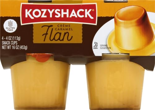 Kozy Shack Crme Caramel Flan 4-pack, 16 oz