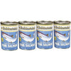 Rubinstein Pink Salmon 4/14.75 Oz Cans  Pack Of 2 | Wild Caught Canned Salmon