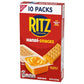 Handi-Snacks RITZ Crackers N Cheesy Dip Snack Packs, 10 Snack Packs