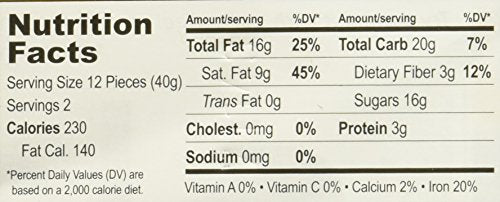 Equal Exchange Organic Dark Chocolate Bar, Almonds, 12 Count