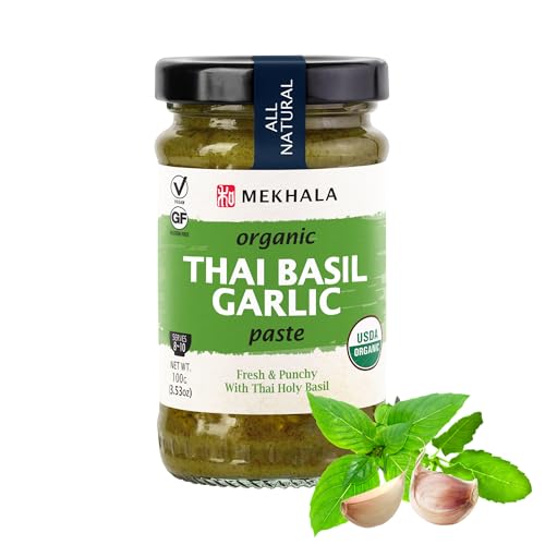 Mekhala Organic Gluten-Free Thai Basil Garlic