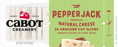 CABOT VERMONT Pepper Jack Cracker Cuts, 7 OZ