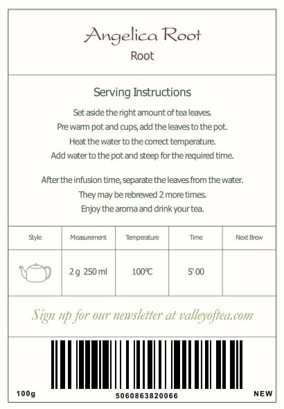 Angelica Root Organic Tea Dried - Roots Dry - Angelica Archangelica - Angelica Root Herb Angelica Roots Angelica Herb Angellica