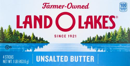 Land O Lakes Unsalted Butter, 1 lb in 4 Sticks