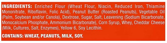 Lance ToastChee Peanut Butter Crackers, 1.52 oz., 40 pk.