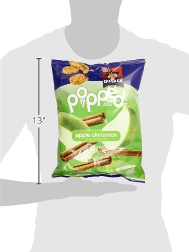 Quaker Rice Crisps, Apple Cinnamon, 3.52 Ounce, Pack of 6 (Packaging May Vary)