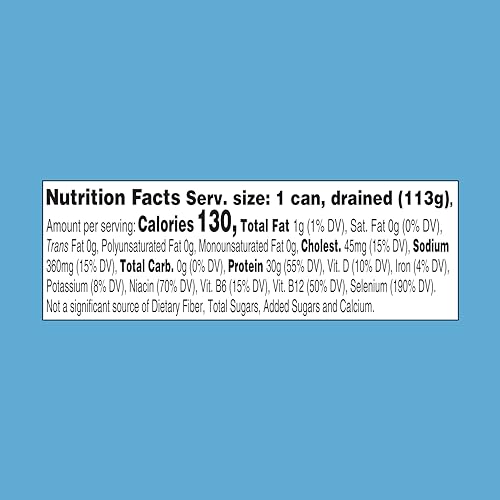 StarKist Selects Solid White Albacore Tuna In Water - 4.5 oz Can (Pack of 6)