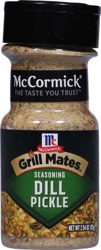 McCormick Grill Mates Dill Pickle Seasoning, 2.75 oz (Pack of 2)