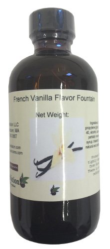 OLIVENATION French Vanilla Flavoring - Sugar Free, Water Soluble - 4 Fl Oz - Non-GMO, Gluten Free, Kosher, Vegan