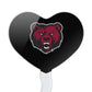 GRAPHICS & MORE Cupcake Picks Set of 6, Acrylic, Heart Love Design, One Size, State University of New York at Potsdam