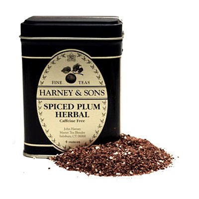 Harney & Sons Loose Leaf Tea - Spiced Plum Herbal, 4 Ounce Pack
