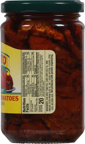 CENTO CHEFS CUT SUNDRIED TOMATOES, 10 Ounce Jar
