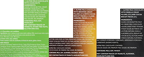 Schogetten Assorted Chocolates Variety Pack, 18 Count (Pack of 3), German