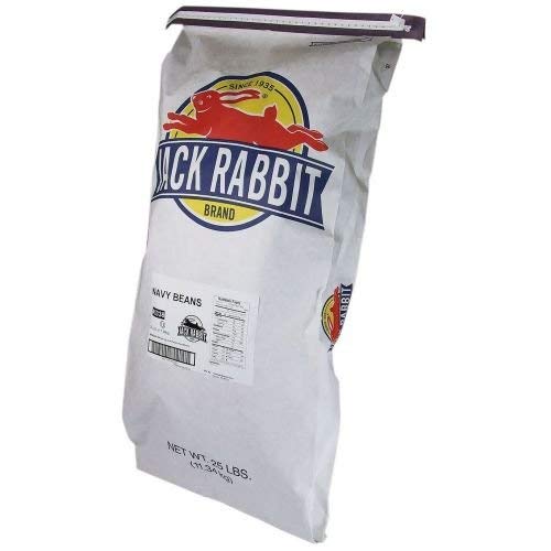 Jack Rabbit Navy Beans, 25 Pounds