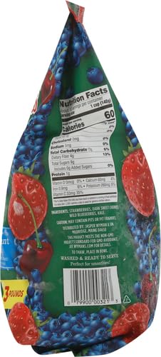 Wymans Cherry Berry & Kale, 3 lb (Pack of 1) - Strawberries, Cherries, Wild Blueberries & Kale