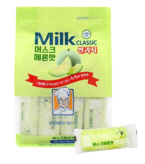 Milk Rice Cracker ?? ??? 240g (240g, Melon)