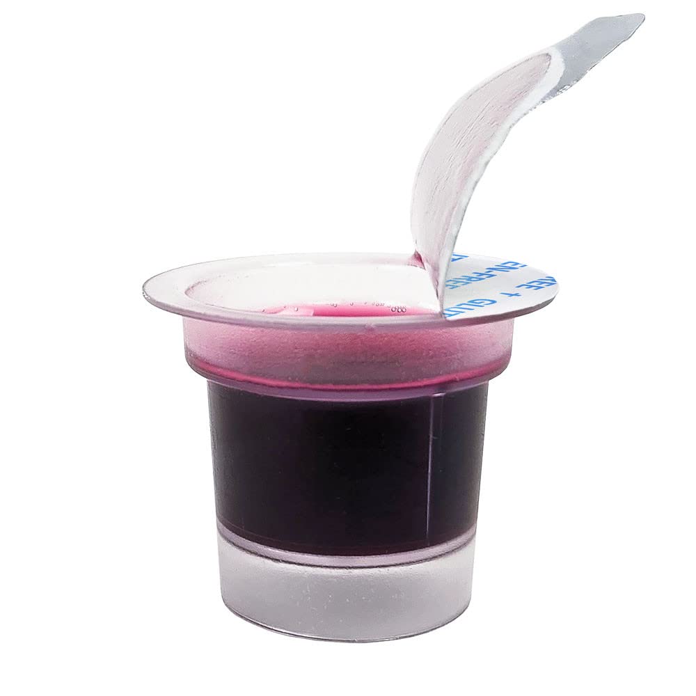 TrueVine Communion Cups and Wafer Set - Prefilled, Gluten Free Bread & G  Juice, 100 Count