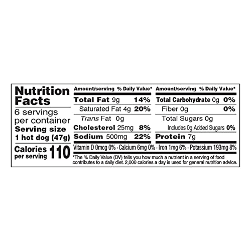 Applegate Organic Beef Hot Dog Uncured, 10oz